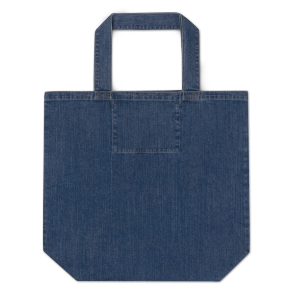 Organic denim tote bag - Image 2