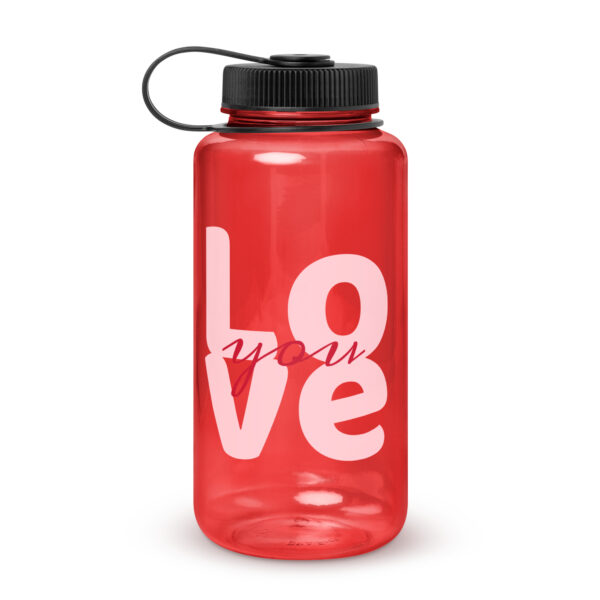 Wide mouth plastic water bottle - Image 2