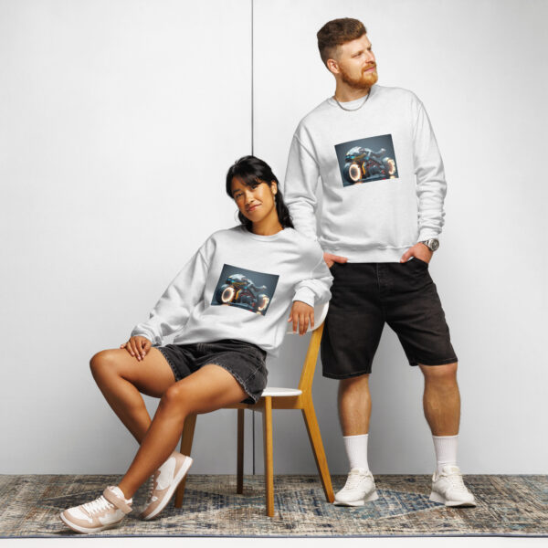 Crew neck sweatshirt - Image 3