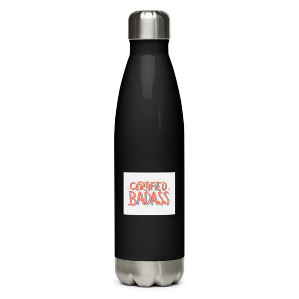 Stainless steel water bottle