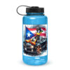Wide mouth plastic water bottle