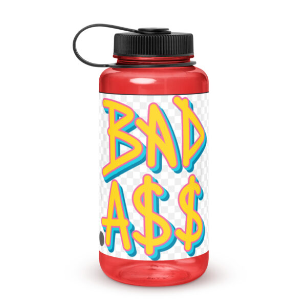 Wide mouth plastic water bottle - Image 2