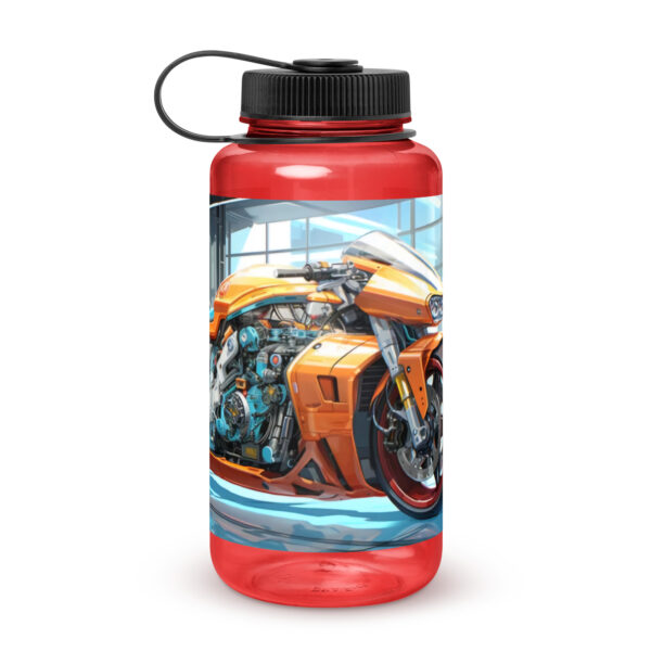 Wide mouth plastic water bottle - Image 2