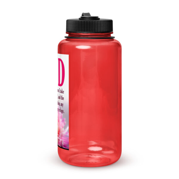 Wide mouth plastic water bottle - Image 4